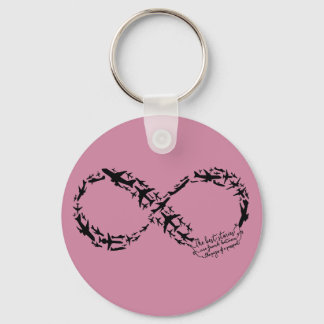 Infinity Symbol Keychain, World Traveler Gift キーホルダー