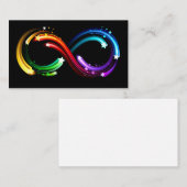 Infinity symbol of rainbow comets コーリングカード (正面/裏面)