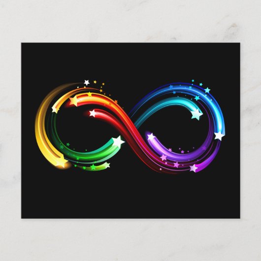 Infinity symbol of rainbow comets チラシ (正面)