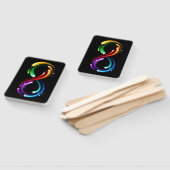 Infinity symbol of rainbow comets ハンドファン (組立なし)