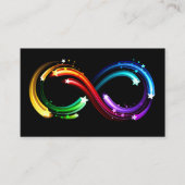 Infinity symbol of rainbow comets 名刺 (正面)