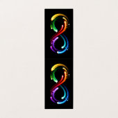 Infinity symbol of rainbow comets 名刺 (外部フラット)