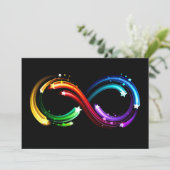 Infinity symbol of rainbow comets 案内状 (スタンド正面)