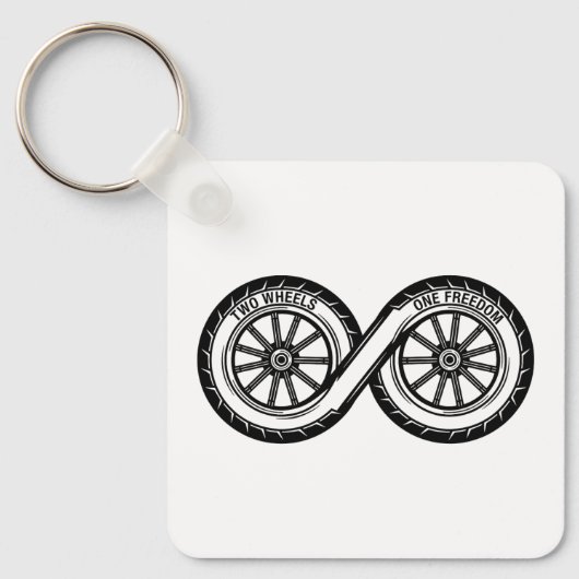 Infinity Two Wheels Freedom キーホルダー (正面)