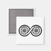 Infinity Two Wheels Freedom マグネット (正面/裏面)