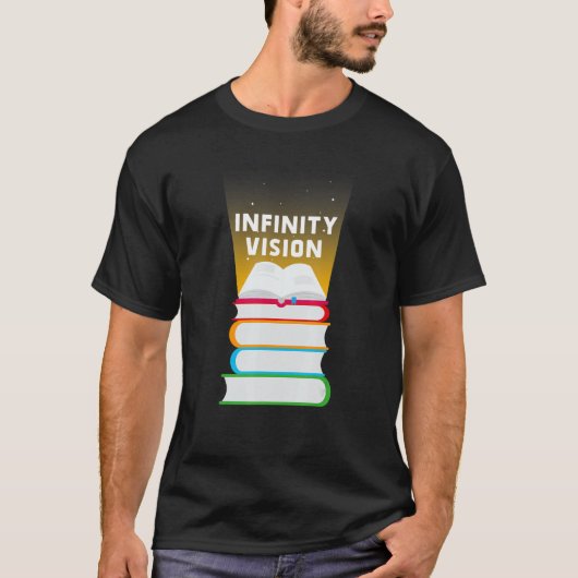Infinity Vision Book Library読'S To Book Day Tシャツ (正面)