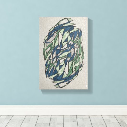 Infinity Web Canvas キャンバスプリント (インサイチュ (ウッドフロア))