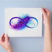Infinity with Purple Feather チラシ (手)