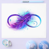 Infinity with Purple Feather チラシ (シングル)