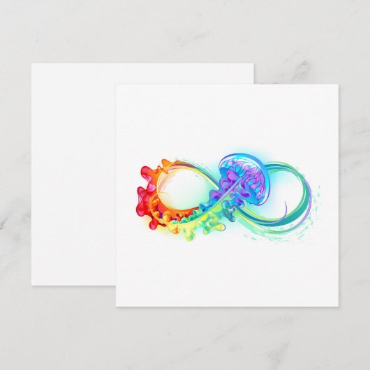 Infinity with Rainbow Jellyfish シーズンカード (正面/裏面)