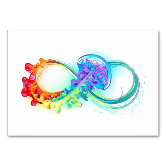 Infinity with Rainbow Jellyfish テーブルナンバー (正面)