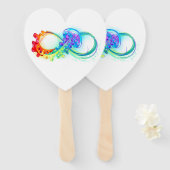 Infinity with Rainbow Jellyfish ハンドファン (正面&裏面)