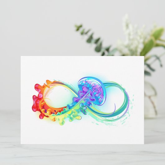 Infinity with Rainbow Jellyfish 招待状 (スタンド正面)