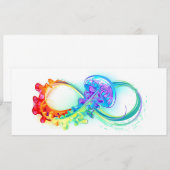 Infinity with Rainbow Jellyfish 招待状 (正面/裏面)
