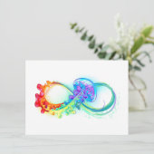 Infinity with Rainbow Jellyfish 案内状 (スタンド正面)