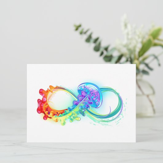 Infinity with Rainbow Jellyfish 案内状 (スタンド正面)