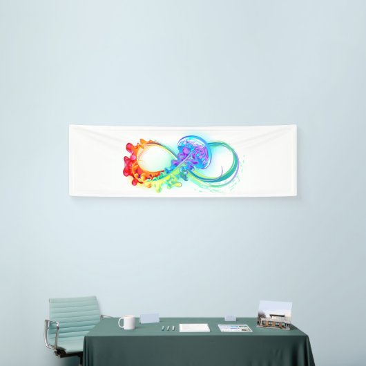 Infinity with Rainbow Jellyfish 横断幕 (トレードショー)