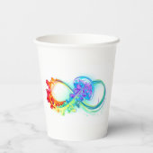 Infinity with Rainbow Jellyfish 紙コップ (裏面)