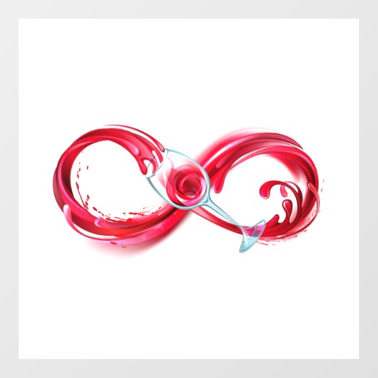 Infinity with Red Wine ウィンドウサイン (シート)