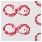 Infinity with Red Wine ファブリック (クローズアップ)