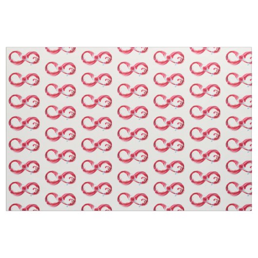 Infinity with Red Wine ファブリック (ファットクウォーター)