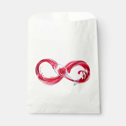 Infinity with Red Wine フェイバーバッグ (正面)