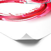 Infinity with Red Wine フォトプリント (角)