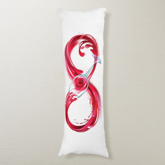 Infinity with Red Wine ボディピロー (正面縦)