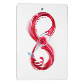 Infinity with Red Wine ミニクリップボード (裏面)