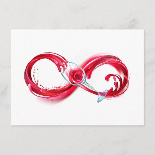 Infinity with Red Wine メニュー (正面)