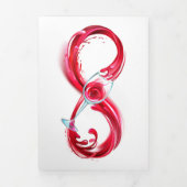 Infinity with Red Wine 三つ折りプログラム (カバー)