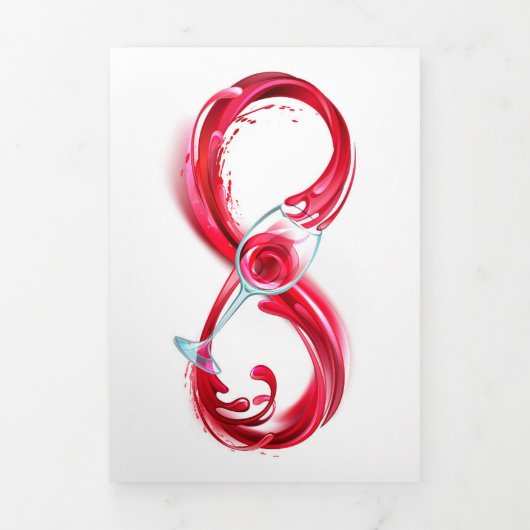 Infinity with Red Wine 三つ折りプログラム (カバー)