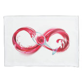 Infinity with Red Wine 枕カバー (正面左)