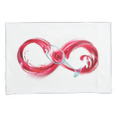 Infinity with Red Wine 枕カバー (正面右)