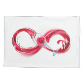 Infinity with Red Wine 枕カバー (裏面)