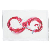 Infinity with Red Wine 枕カバー (正面)