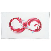 Infinity with Red Wine 枕カバー (正面左)