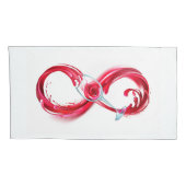 Infinity with Red Wine 枕カバー (裏面-右)