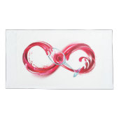 Infinity with Red Wine 枕カバー (裏面-左)