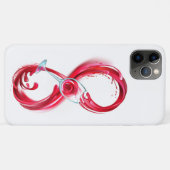 Infinity with Red Wine Case-Mate iPhoneケース (裏面(横))