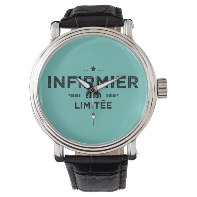 INFIRMIER EDITION LIMITÉE 腕時計 (正面)