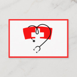 infirmière carte de visite 名刺