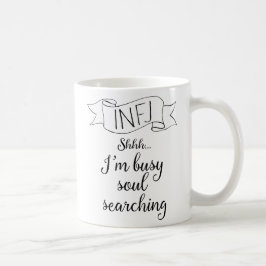 INFJおよび内省 コーヒーマグカップ