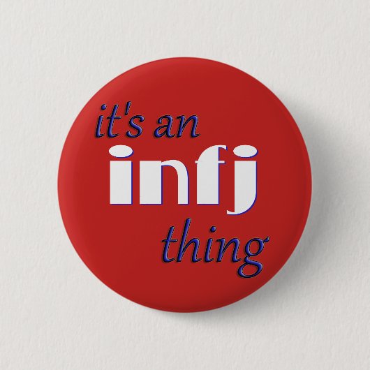 INFJだ!MBTI 缶バッジ (正面)