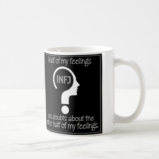 INFJのミーム コーヒーマグカップ (右)