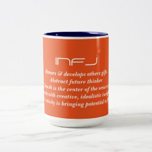 INFJの性格特徴MBTIのマグ ツートーンマグカップ