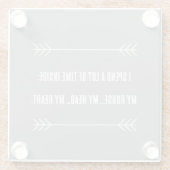 INFJビベス ガラスコースター (裏面)