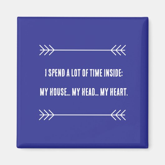 INFJビベス マグネット (正面)