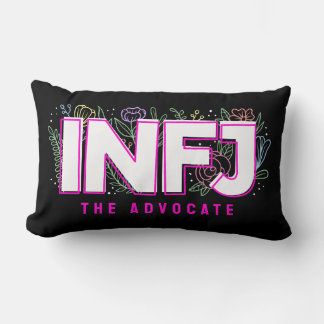 INFJ内向型ラベルMBTパーソナリティ型フローラ ランバークッション
