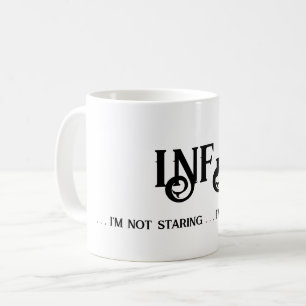 INFJ私は私の目を見ていな考えい コーヒーマグカップ